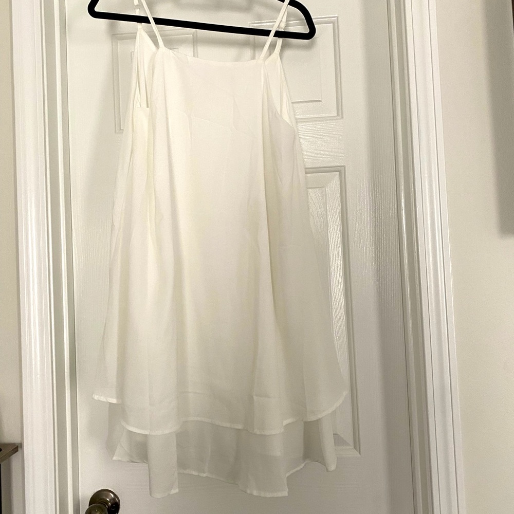 white dress